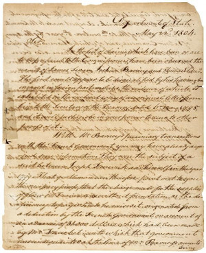Embargo Act of 1807 Document