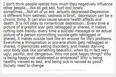 People don't realize how much they negatively influence other people ...