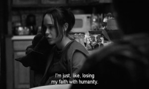 ... inside self harm self hate Ellen Page empty hate myself kill myself