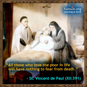 feast of Vincent and a plug for the Society of St Vincent dePaul