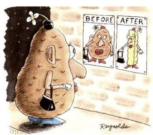 Potato – Before and after surgery