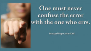 quote from Pope John XXIII