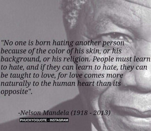 Nelson Mandela.. The world is forever touched by you.