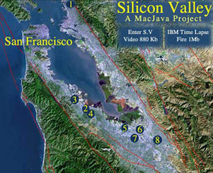 Silicon Valley map and Links