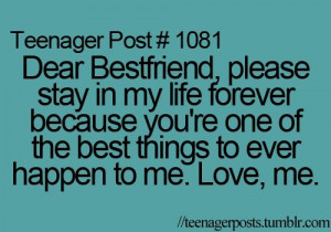 teenager post quotes best friend noments this says teenager post but ...