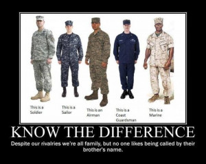 Military - when you see them, thank them for their service