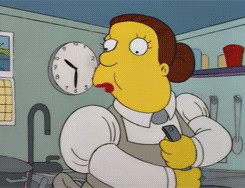 Lunch Lady Doris Freedman Okie Dokie Gif On The Simpsons