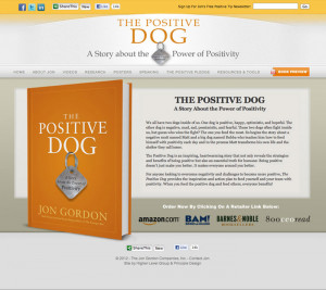 Custom design website to support best-selling author’s book sales ...