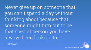 ... turn out to be that special person you have always been looking for