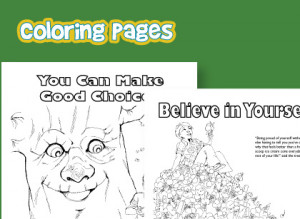 ... printable coloring pages teaching good character traits, like respect