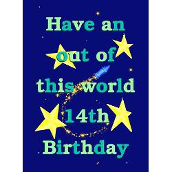 out_of_this_world_14th_birthday_card.jpg?height=250&width=250 ...