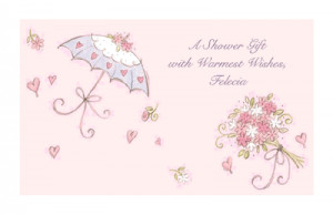 Shower of Wishes Bridal Shower Printable Cards
