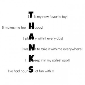 ... (& Creative) Ways to Help Your Child Say Thank You (free printable