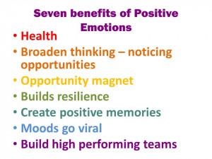 ... magnate for success. Take a look at the benefit of positive emotions