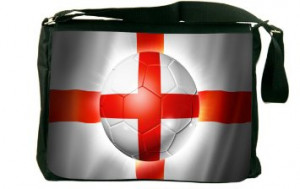 Rikki KnightTM Brazil World Cup 2014 England Team Football Soccer Flag ...