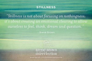 Brene Brown and the Gifts of Imperfection