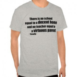 Gandhi Homeschool shirt