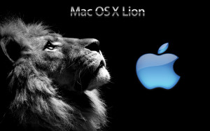 Lion+with+blue+colour+apple+logo+mac+os+x+lion+wallpaper+unseen.jpg