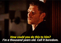 Klaus klaus mikaelson + favourite quotes 3/?