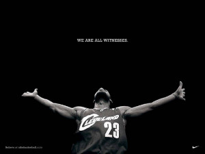 LeBron James Witness Wallpaper - Cleveland Cavaliers...