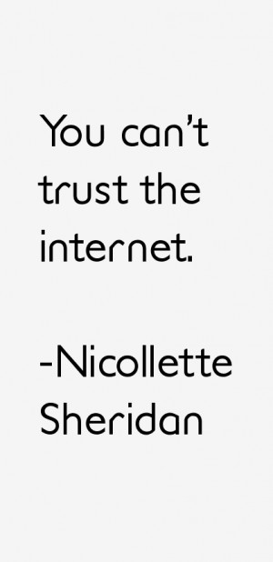 Nicollette Sheridan Quotes amp Sayings