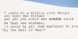 Personal writing paper type mistakes good things i'm sorry quotations ...