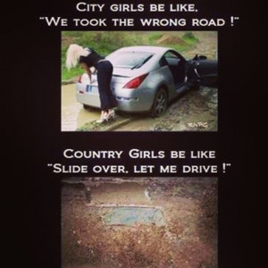 City girls be like . . . .