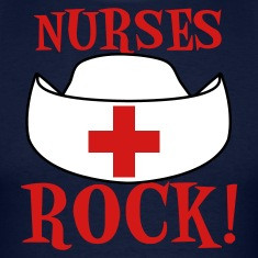 Navy NURSES ROCK ! T-Shirts