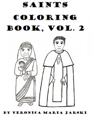 The Saints Coloring Book, Vol. 2 features: