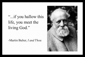 ... time today to read our PlayBook review of Buber's classic I and Thou