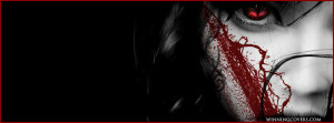 goth timeline cover / gothic timeline cover : demonic blood splatter ...