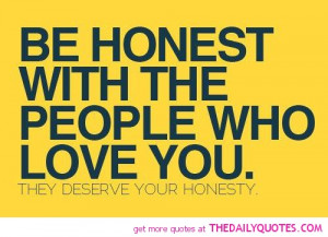 Honest Life Quotes...