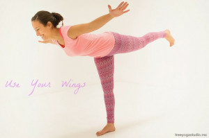 Use your wings! #yoga #quotes #warrior