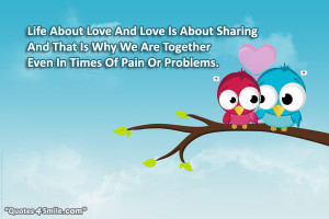 We are Together in Times Of Pain or Problems