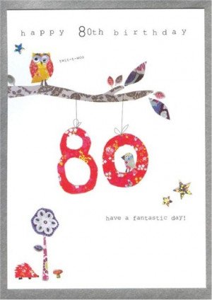 80th Birthday Cards – Walk in the Park