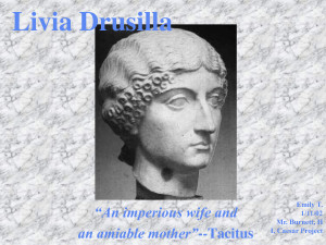 PowerPoint Presentation - Livia Drusilla