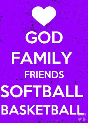 God family friebds softball bball