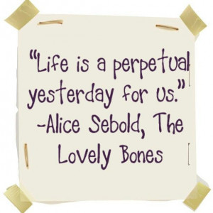 The Lovely Bones, Alice Sebold