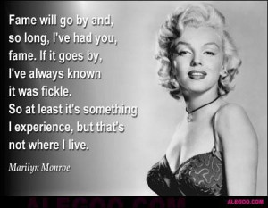 Famous quotes about life by marilyn monroe picture quotes