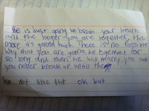Relationship Advice From This 6th-Grader Is Heartbreakingly Realistic ...