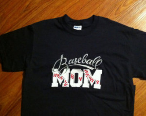 Popular items for baseball mom tshirt