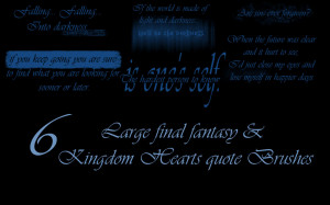 Kingdom Hearts Heartless Quotes And kingdom hearts quote