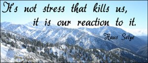 common misconception is that stress is something that happens to us ...