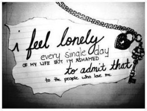 feel lonely