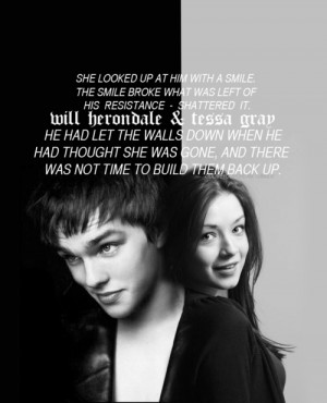 Will and Tessa from The Infernal Devices series by Cassandra Clare