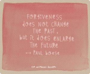 Thoughts on Forgiveness