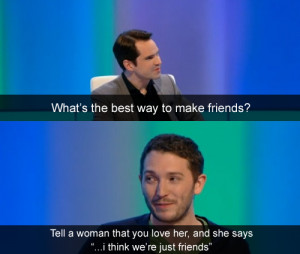 The best way to make friends