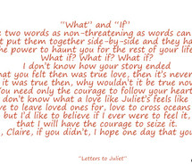 letters to juliet, love, quote, what