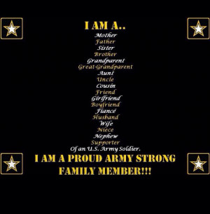 Proud Army Family