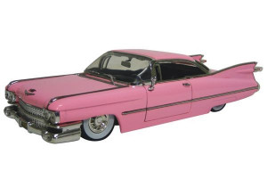1959 Pink Cadillac Coupe Deville